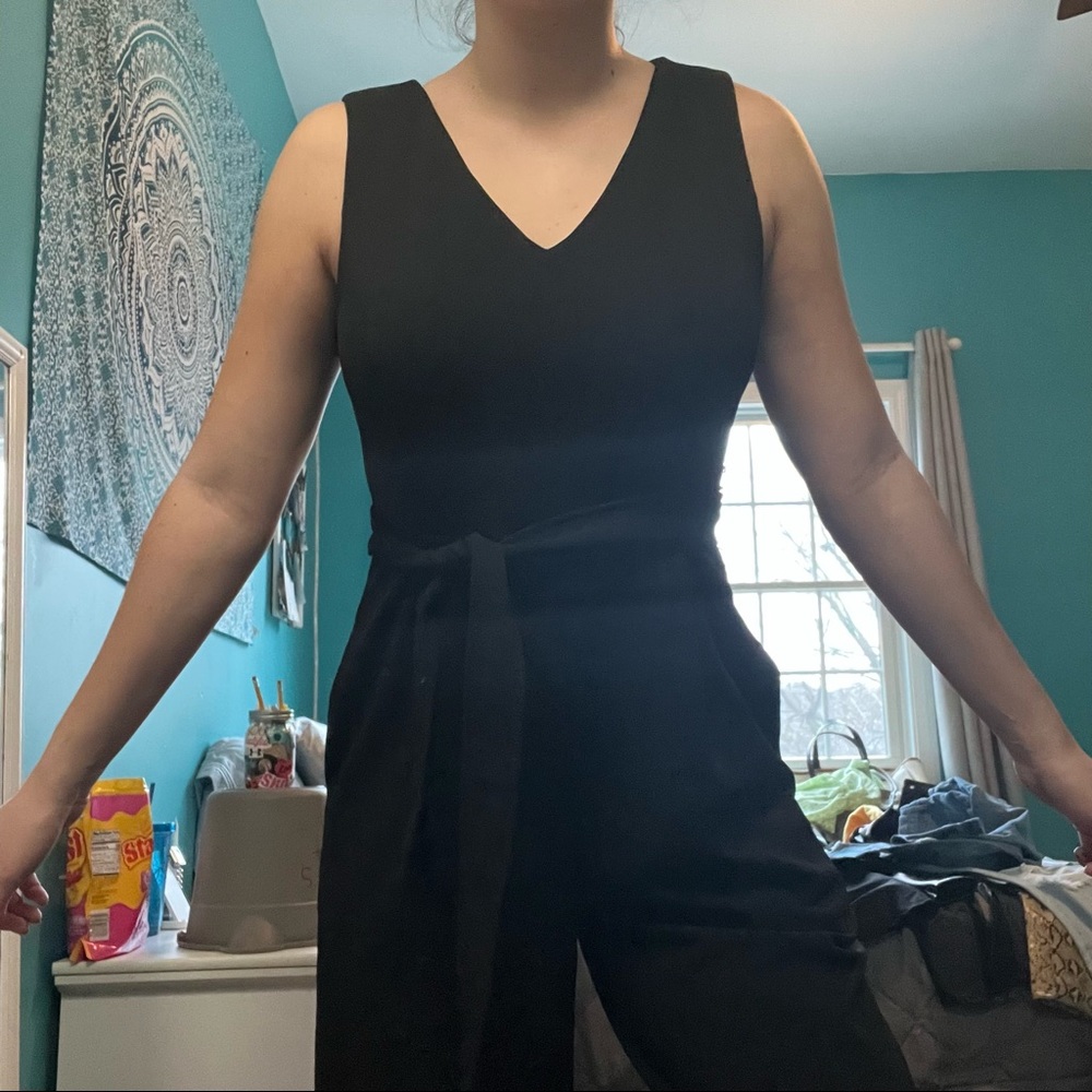 Black jumpsuit